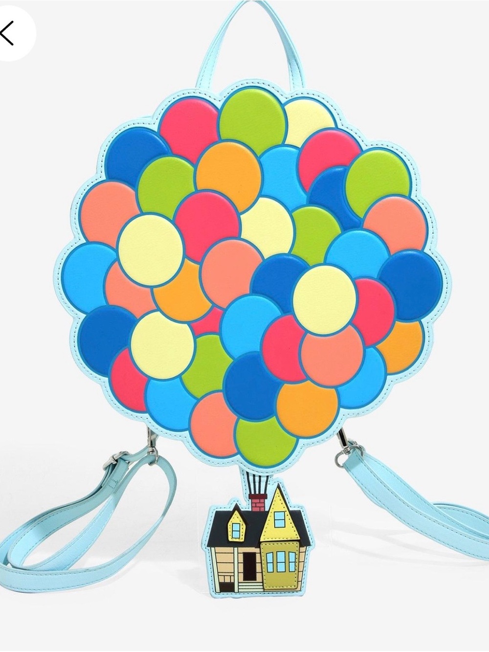 Loungefly Disney Pixar Up Balloons Figural Mini Backpack 🎈